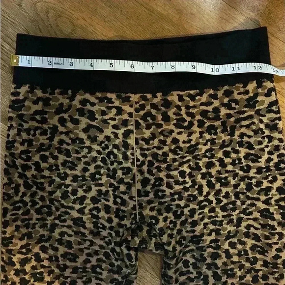 Fabletics Leopard Print Bootcut Workoutโ Pants, Size M - Picture 5 of 7